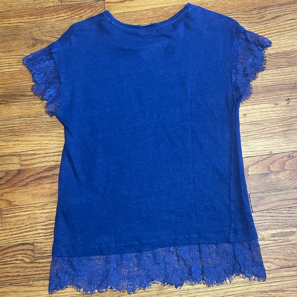 Small Zara Lace Detail Top - Picture 3 of 3